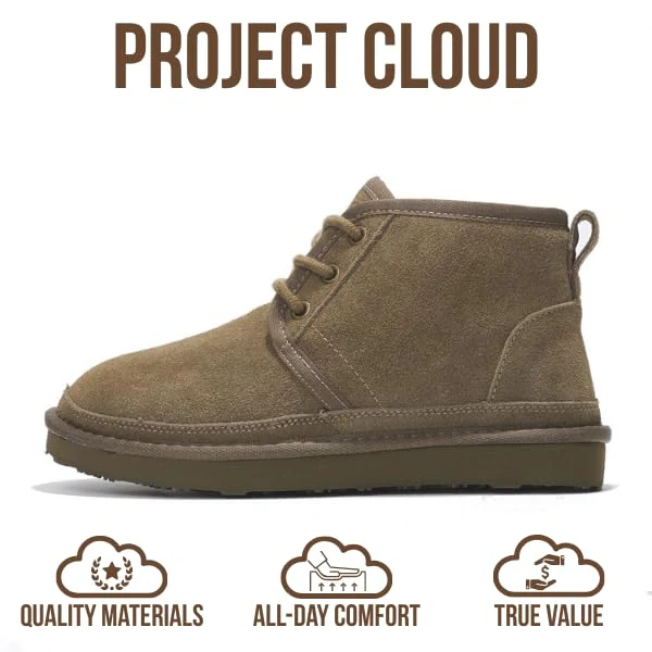 Project Cloud Women's | 100% Genuine Suede Ankle Boots | Memory Foam | Lightweight | Non-Slip - Julee - Image 22
