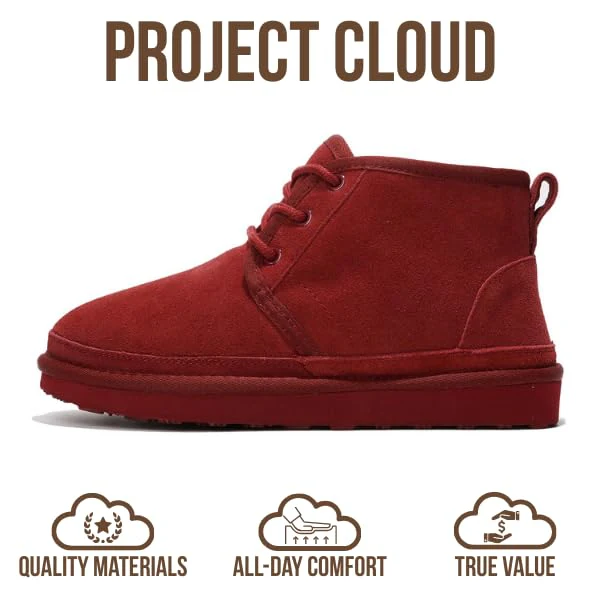 Project Cloud Women's | 100% Genuine Suede Ankle Boots | Memory Foam | Lightweight | Non-Slip - Julee - Image 28