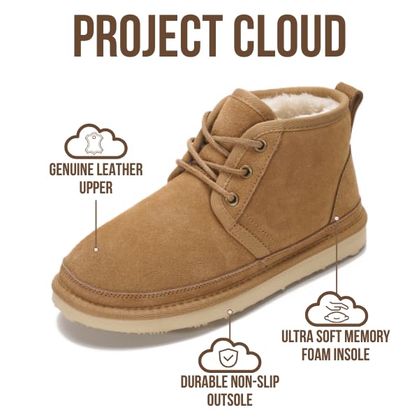 Project Cloud Women's | 100% Genuine Suede Ankle Boots | Memory Foam | Lightweight | Non-Slip - Julee - Image 33