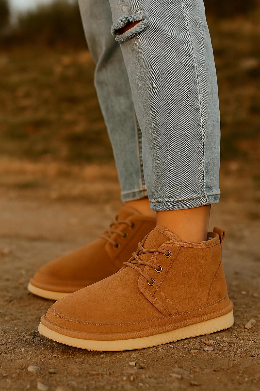 Project Cloud Women's | 100% Genuine Suede Ankle Boots | Memory Foam | Lightweight | Non-Slip - Julee - Image 36