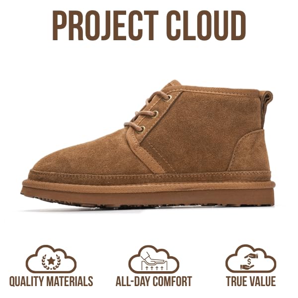 Project Cloud Women's | 100% Genuine Suede Ankle Boots | Memory Foam | Lightweight | Non-Slip - Julee - Image 40