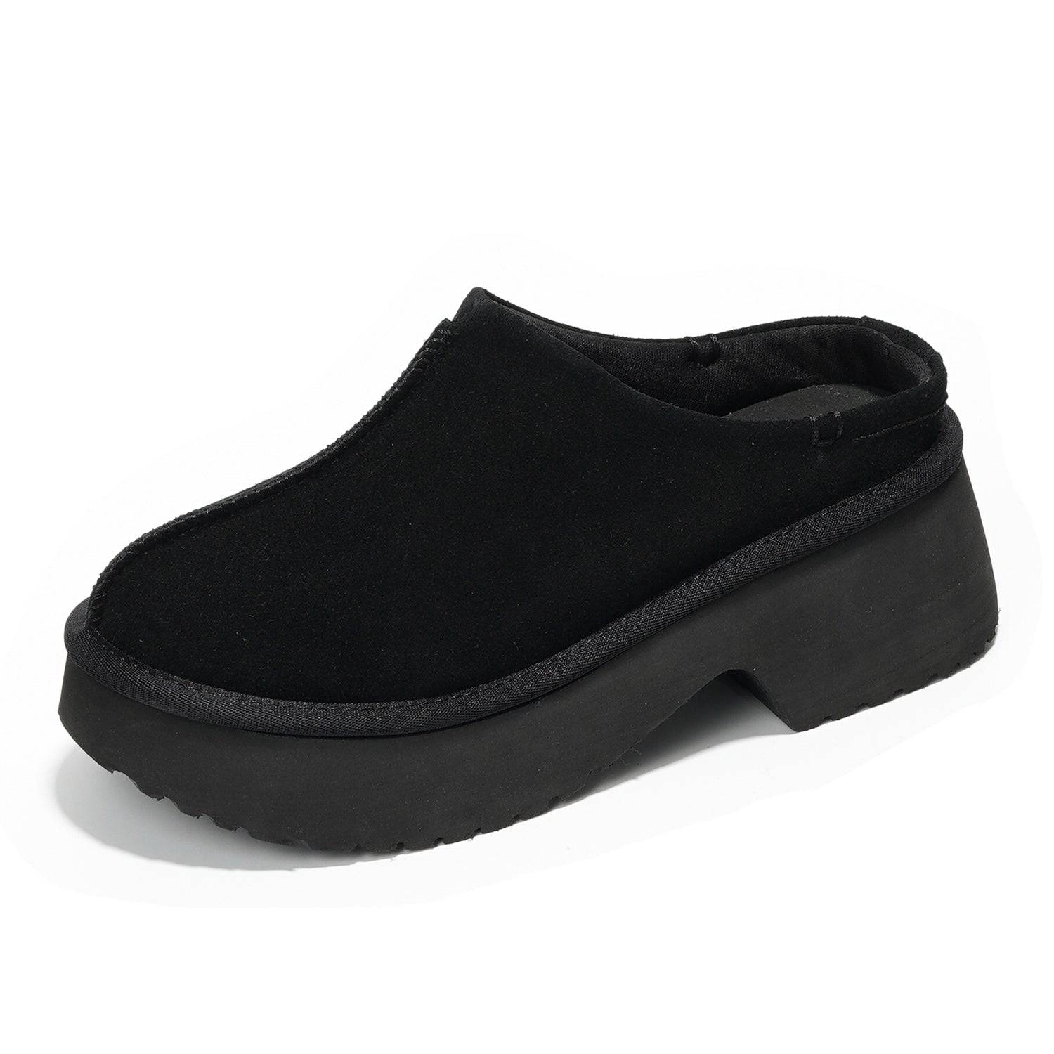 Project Cloud Women's | Genuine Suede Slip-on Mules | Memory Foam | Lightweight | Non-Slip - Johnna - Image 14