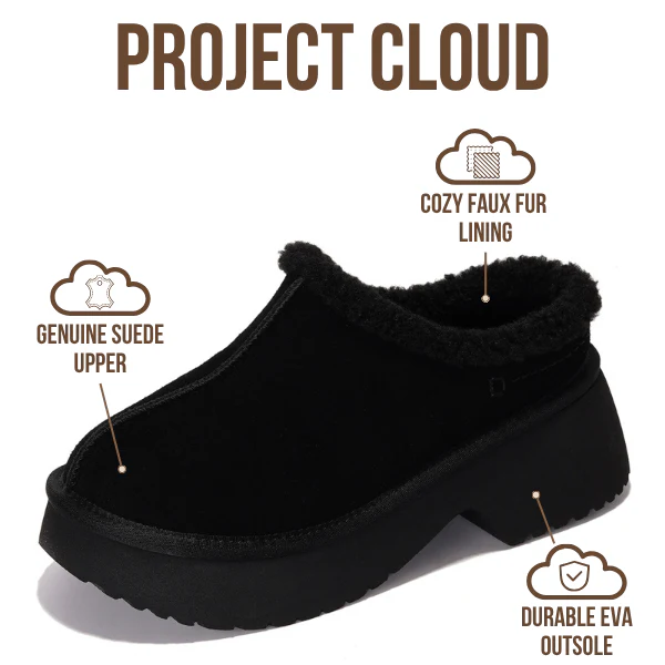 Project Cloud Women's | Genuine Suede Slip-on Mules | Memory Foam | Lightweight | Non-Slip - Johnna - Image 15