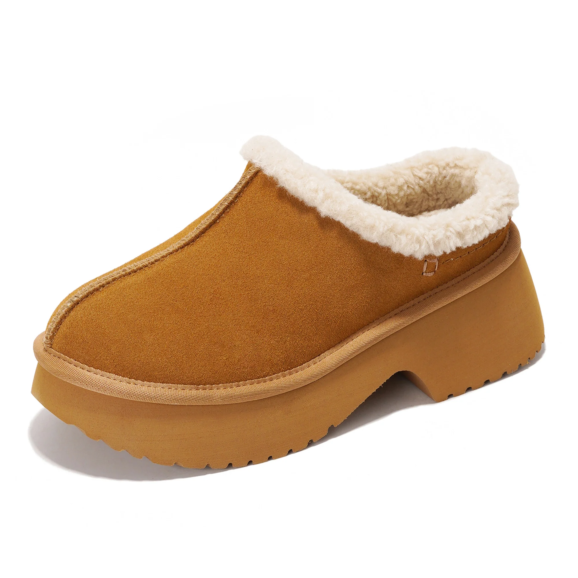Project Cloud Women's | Genuine Suede Slip-on Mules | Memory Foam | Lightweight | Non-Slip - Johnna - Image 20