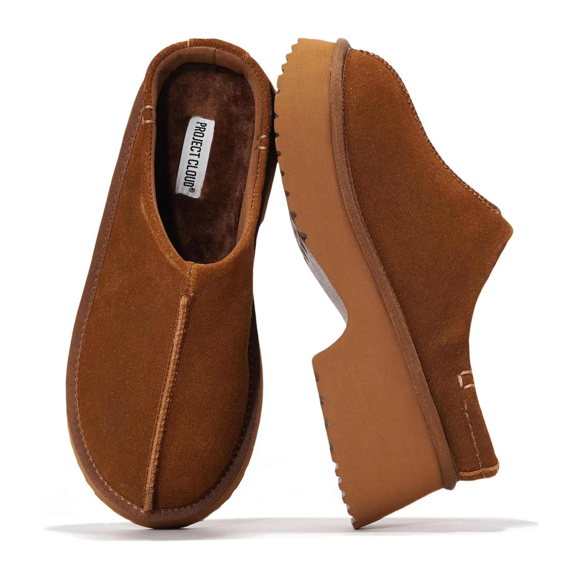 Project Cloud Women's | Genuine Suede Slip-on Mules | Memory Foam | Lightweight | Non-Slip - Johnna - Image 29