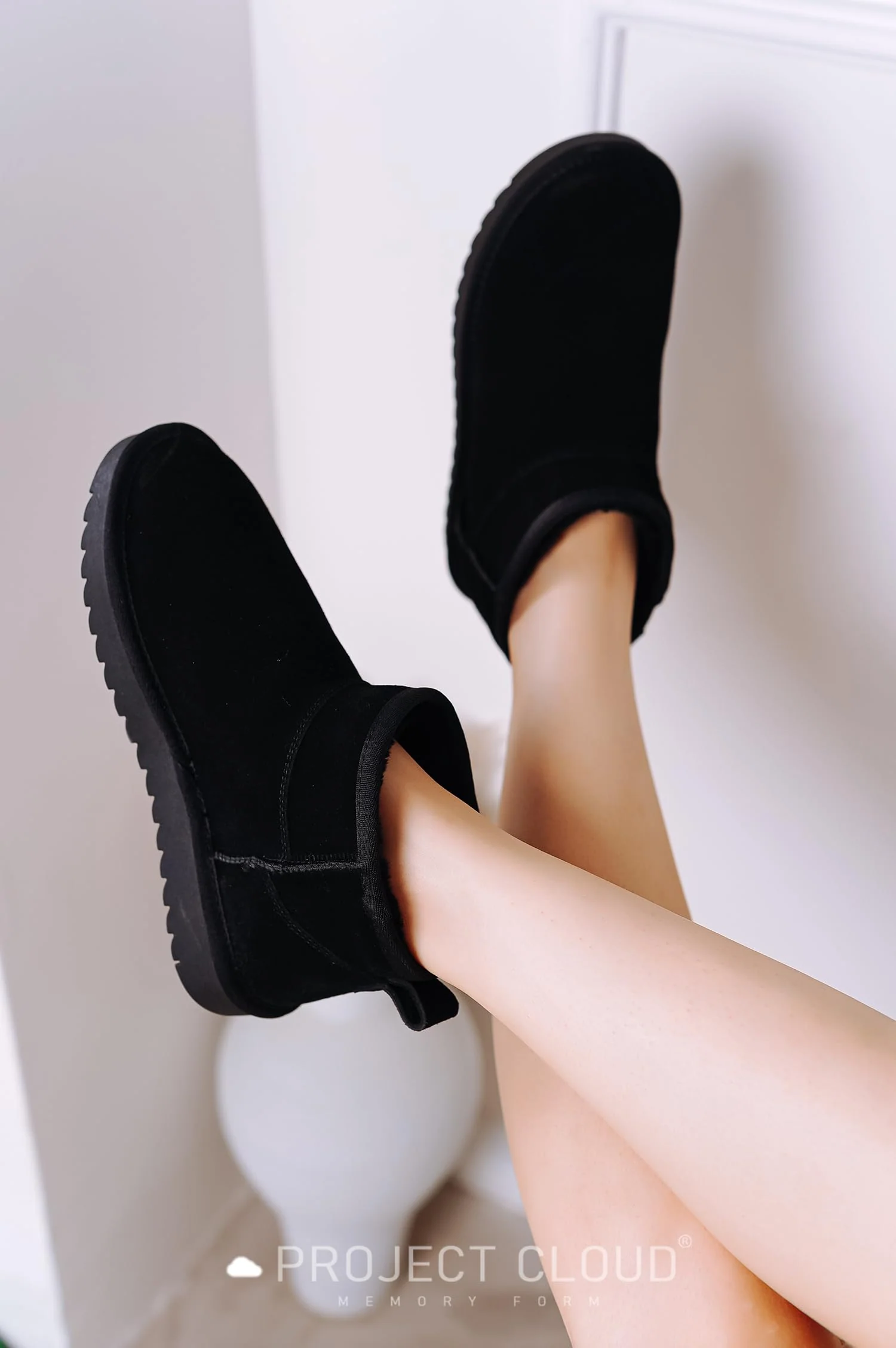 Project Cloud Women's |  100% Genuine Suede Ankle Boots | Water Resistant | ProjectPlush | Lightweight | Non-Slip - Hippy - Image 12