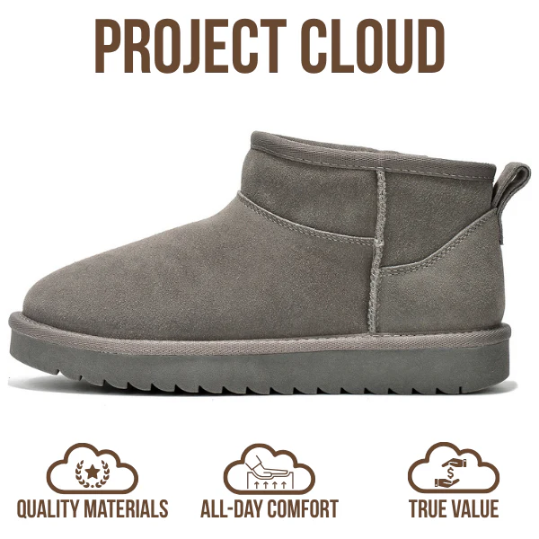 Project Cloud Women's |  100% Genuine Suede Ankle Boots | Water Resistant | ProjectPlush | Lightweight | Non-Slip - Hippy - Image 16