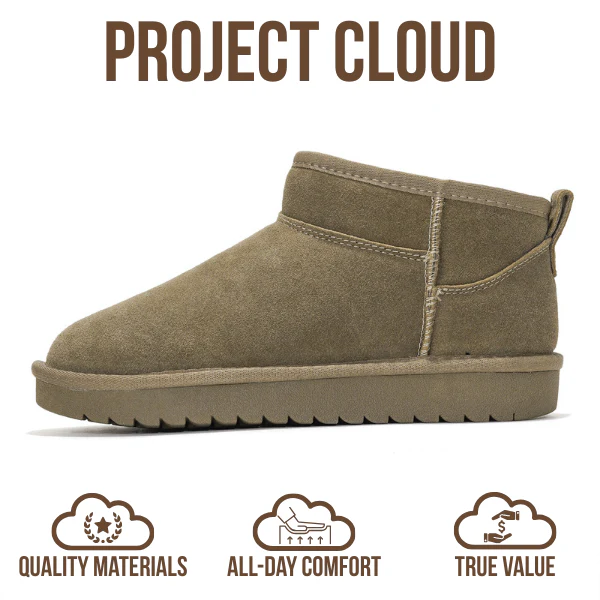 Project Cloud Women's |  100% Genuine Suede Ankle Boots | Water Resistant | ProjectPlush | Lightweight | Non-Slip - Hippy - Image 20