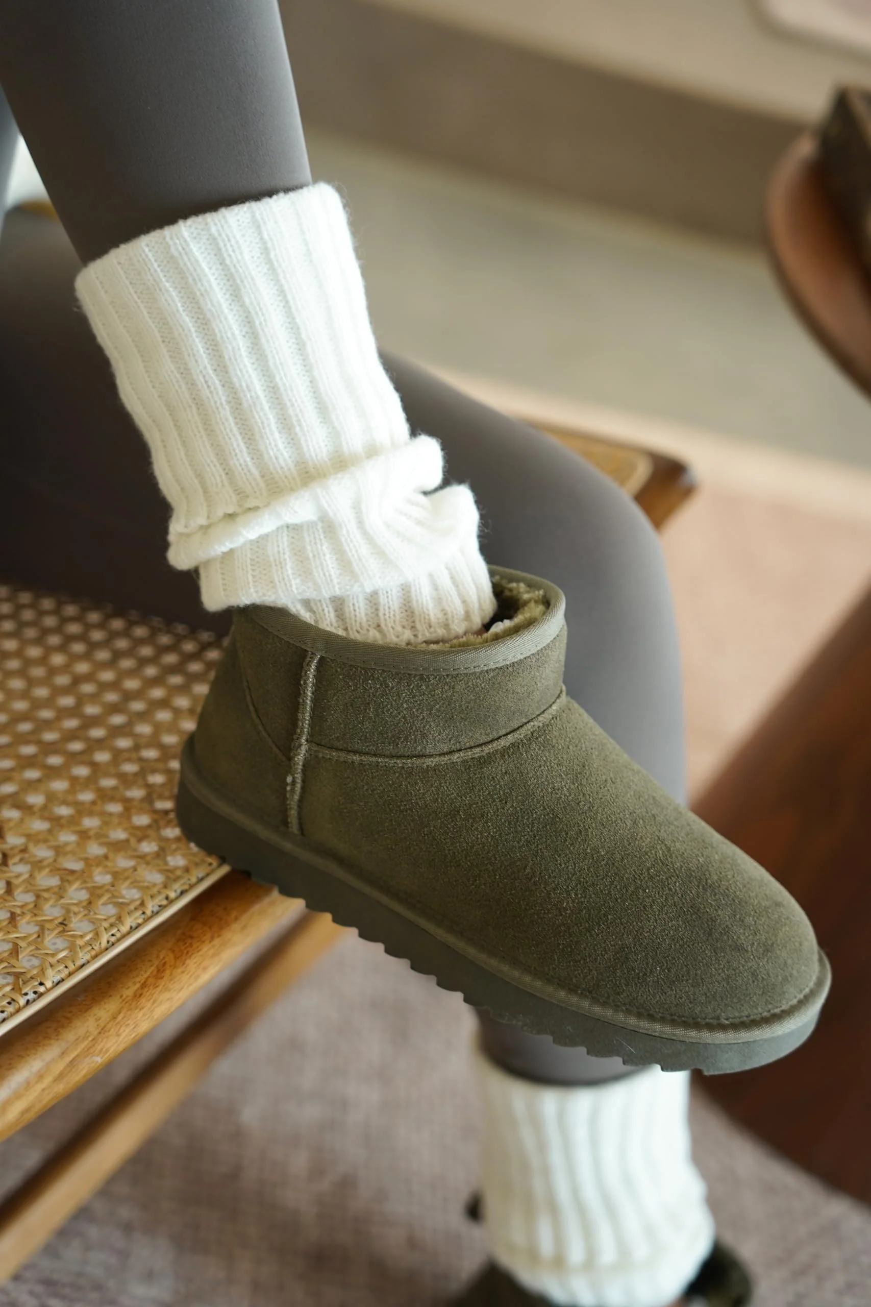 Project Cloud Women's |  100% Genuine Suede Ankle Boots | Water Resistant | ProjectPlush | Lightweight | Non-Slip - Hippy - Image 22