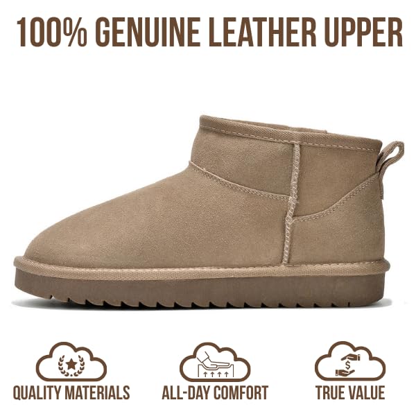 Project Cloud Women's |  100% Genuine Suede Ankle Boots | Water Resistant | ProjectPlush | Lightweight | Non-Slip - Hippy - Image 25
