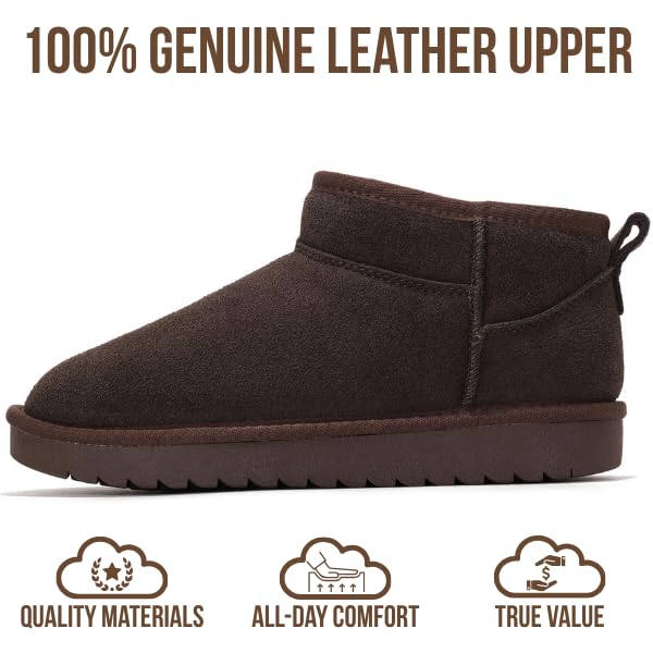 Project Cloud Women's |  100% Genuine Suede Ankle Boots | Water Resistant | ProjectPlush | Lightweight | Non-Slip - Hippy - Image 30