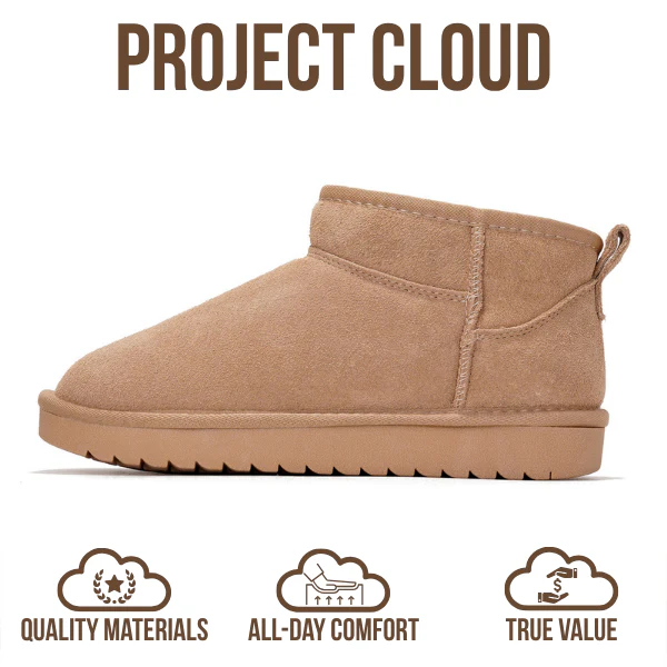 Project Cloud Women's |  100% Genuine Suede Ankle Boots | Water Resistant | ProjectPlush | Lightweight | Non-Slip - Hippy - Image 40