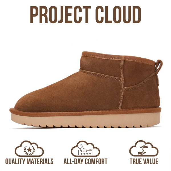 Project Cloud Women's |  100% Genuine Suede Ankle Boots | Water Resistant | ProjectPlush | Lightweight | Non-Slip - Hippy - Image 44