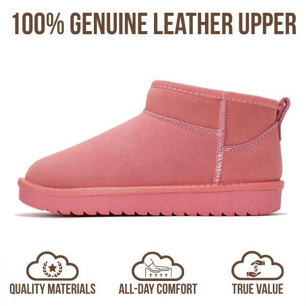 Project Cloud Women's |  100% Genuine Suede Ankle Boots | Water Resistant | ProjectPlush | Lightweight | Non-Slip - Hippy - Image 49