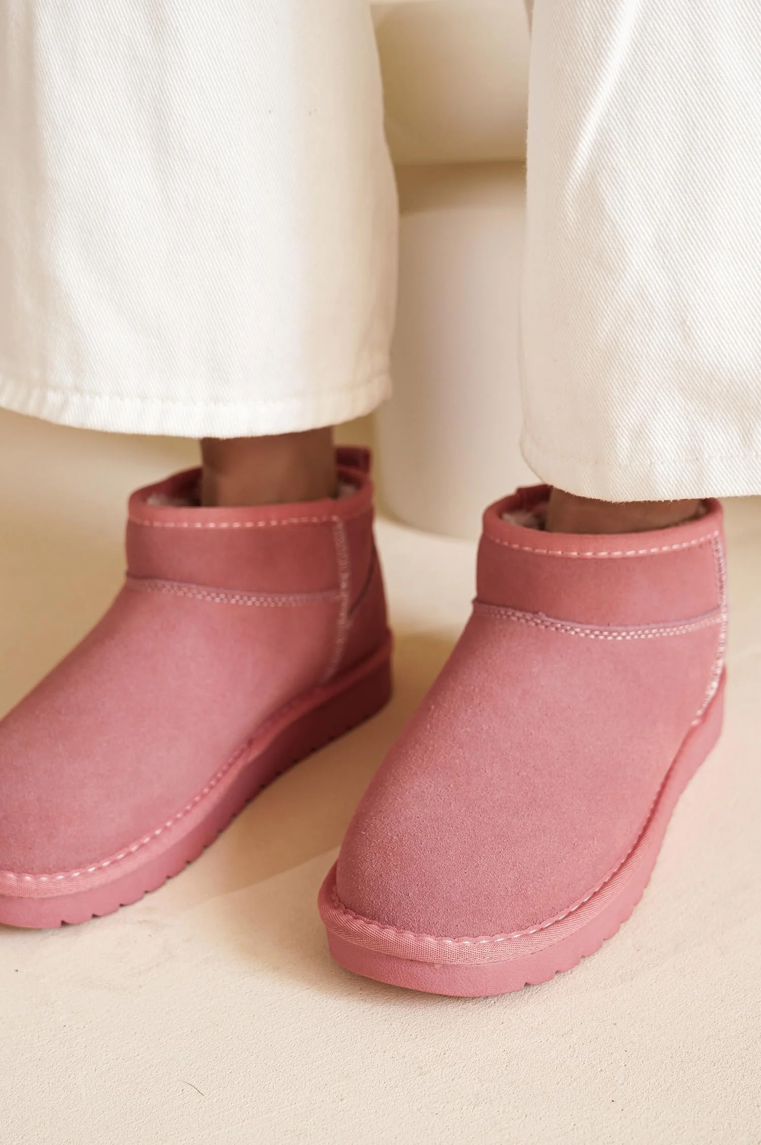 Project Cloud Women's |  100% Genuine Suede Ankle Boots | Water Resistant | ProjectPlush | Lightweight | Non-Slip - Hippy - Image 51