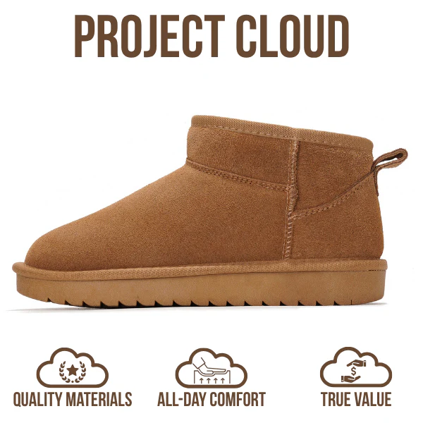 Project Cloud Women's |  100% Genuine Suede Ankle Boots | Water Resistant | ProjectPlush | Lightweight | Non-Slip - Hippy - Image 54