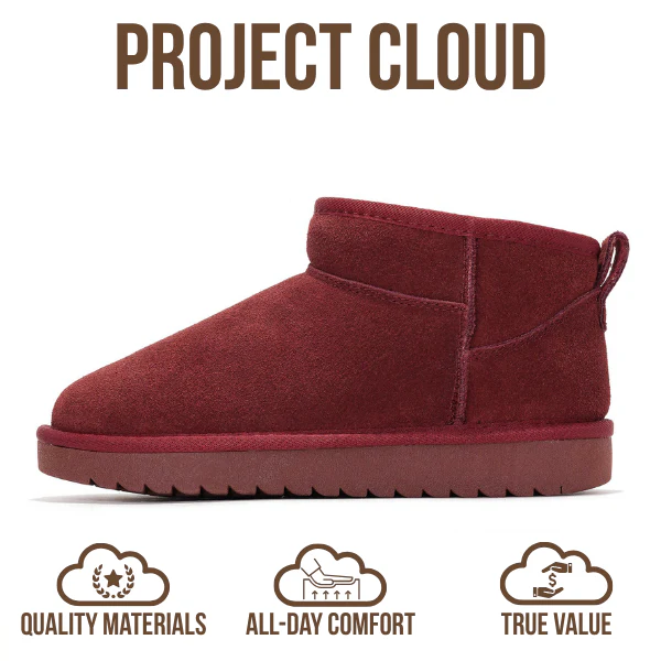 Project Cloud Women's |  100% Genuine Suede Ankle Boots | Water Resistant | ProjectPlush | Lightweight | Non-Slip - Hippy - Image 64