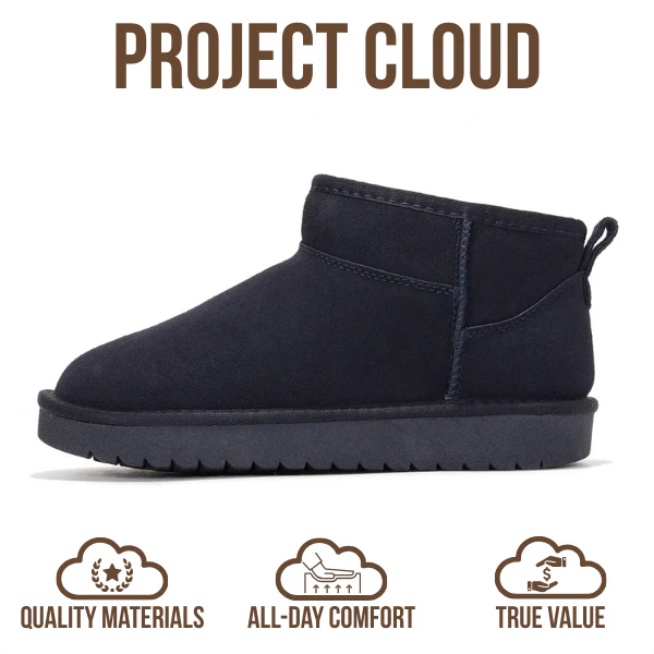 Project Cloud Women's |  100% Genuine Suede Ankle Boots | Water Resistant | ProjectPlush | Lightweight | Non-Slip - Hippy - Image 69