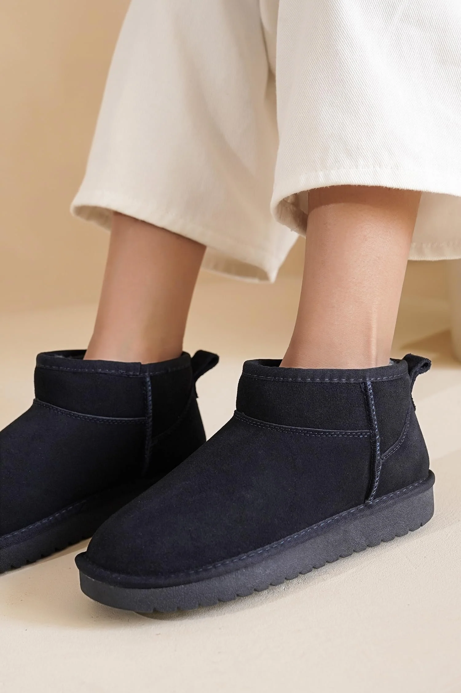 Project Cloud Women's |  100% Genuine Suede Ankle Boots | Water Resistant | ProjectPlush | Lightweight | Non-Slip - Hippy - Image 71