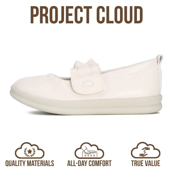 Project Cloud Toddlers & Kids | Mary Jane Flat Shoes for Girls | Plush & Soft Foam Insole | Lightweight | Non-Slip - Taylor - Image 14