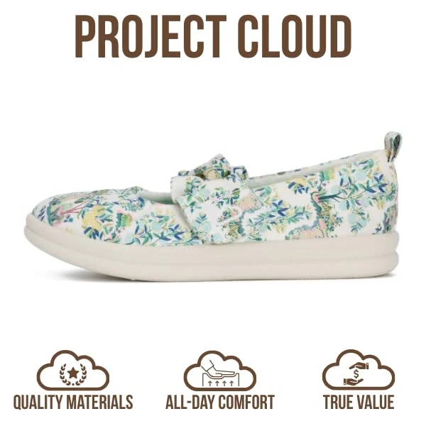 Project Cloud Toddlers & Kids | Mary Jane Flat Shoes for Girls | Plush & Soft Foam Insole | Lightweight | Non-Slip - Taylor - Image 19