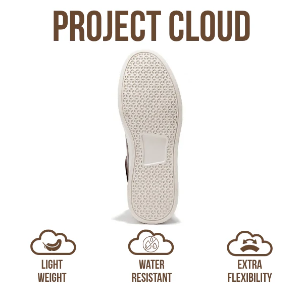 Project Cloud Men's | Eco-Leather Sneakers | Memory Foam Technology | Lightweight | Anti-Slip - Tilton - Image 11