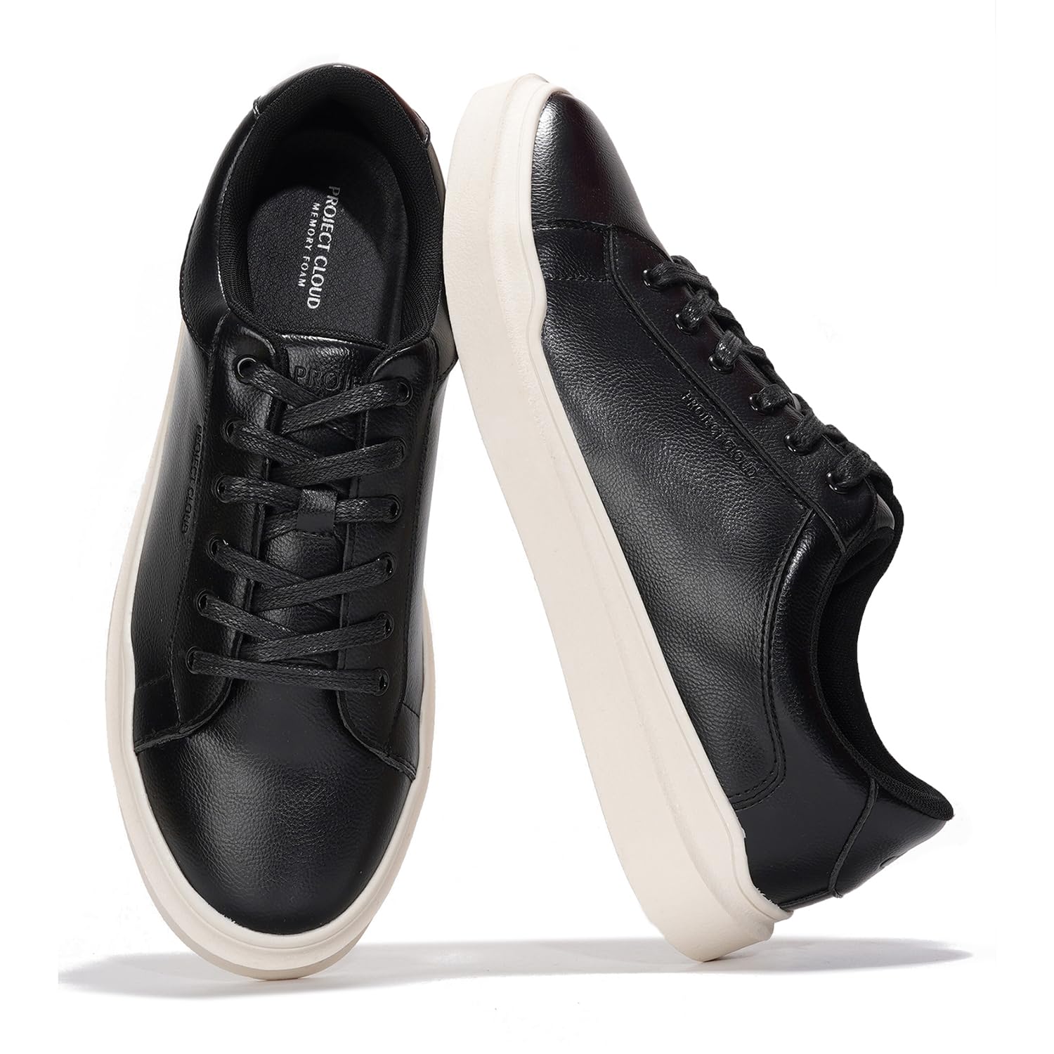 Project Cloud Men's | Eco-Leather Sneakers | Memory Foam Technology | Lightweight | Anti-Slip - Tilton - Image 13
