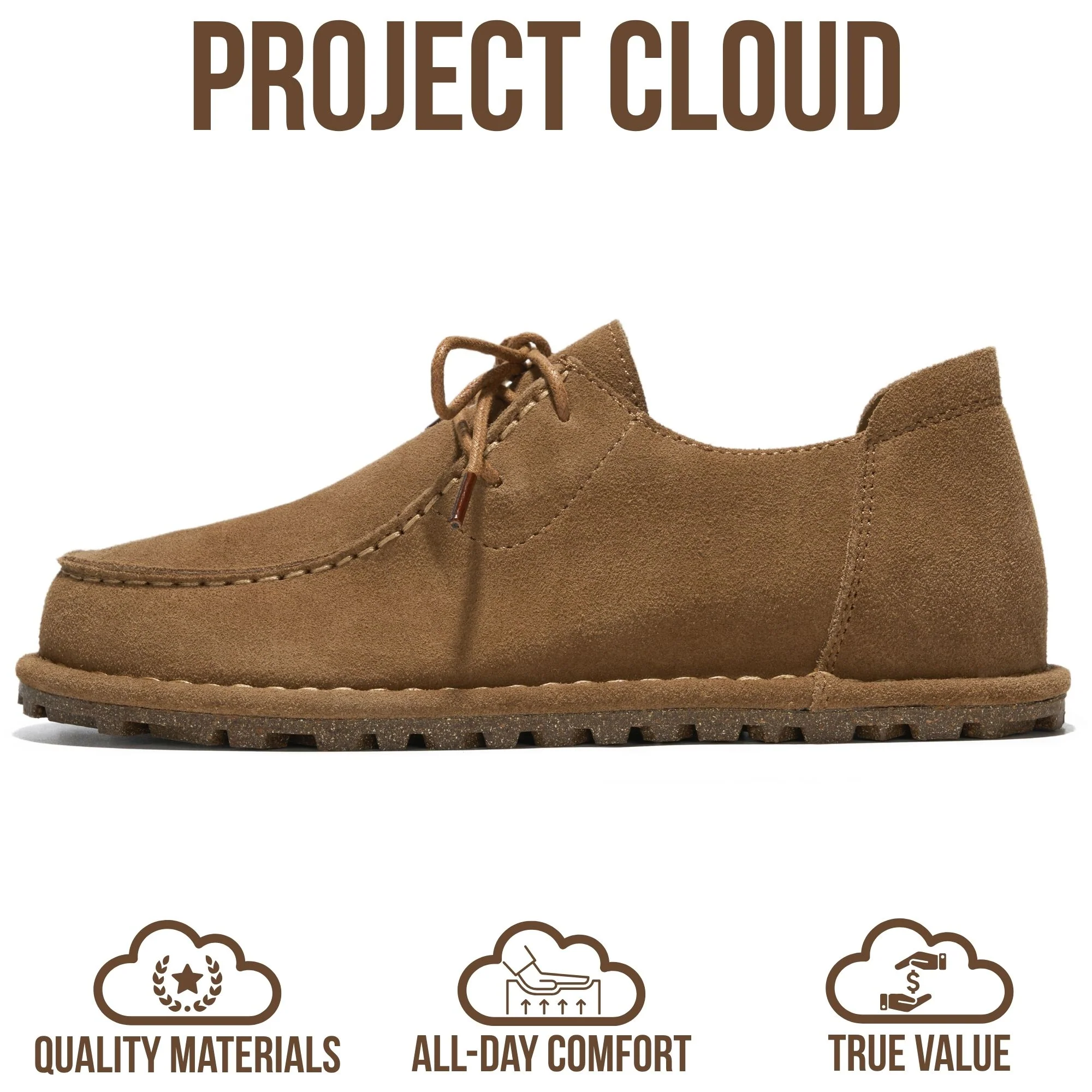 Project Cloud Women's | Project Cloud 100% Genuine Leather Loafers for Women | Soft & Plush Insole | Lightweight | Non-Slip - Uma - Image 4