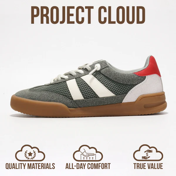 Project Cloud Women's | Casual Sneakers for Women | Memory Foam | Lightweight | Non-Slip - Verdy - Image 10