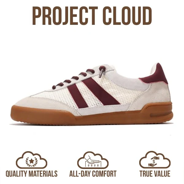 Project Cloud Women's | Casual Sneakers for Women | Memory Foam | Lightweight | Non-Slip - Verdy - Image 46