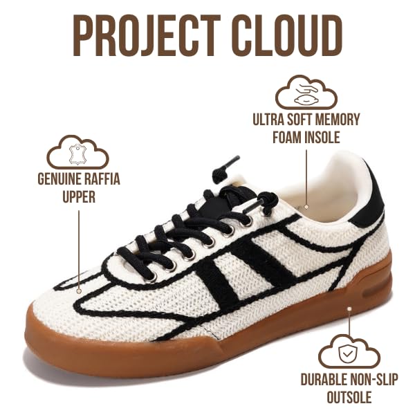 Project Cloud Women's | Casual Sneakers for Women | Memory Foam | Lightweight | Non-Slip - Verdy - Image 50