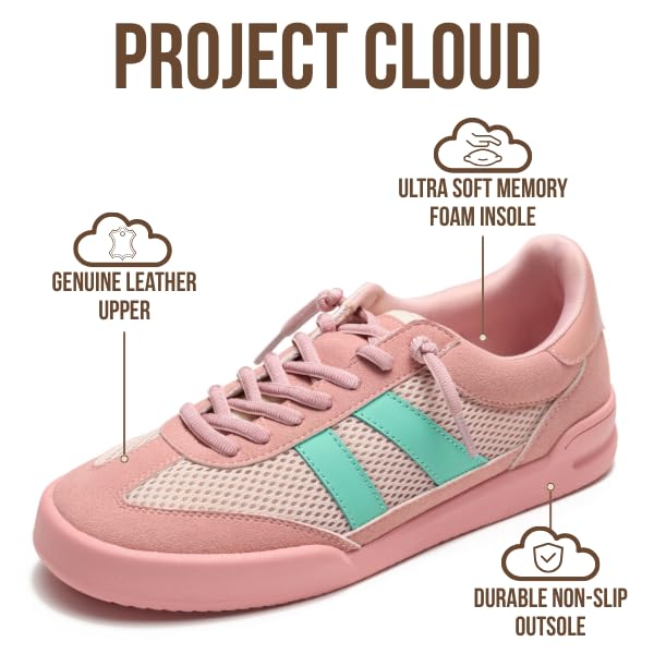 Project Cloud Women's | Casual Sneakers for Women | Memory Foam | Lightweight | Non-Slip - Verdy - Image 69