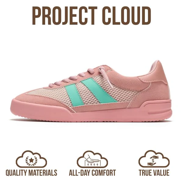 Project Cloud Women's | Casual Sneakers for Women | Memory Foam | Lightweight | Non-Slip - Verdy - Image 70