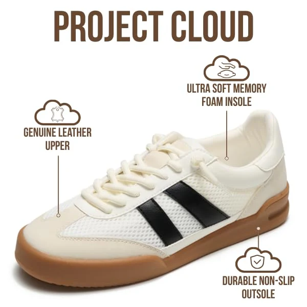 Project Cloud Women's | Casual Sneakers for Women | Memory Foam | Lightweight | Non-Slip - Verdy - Image 74