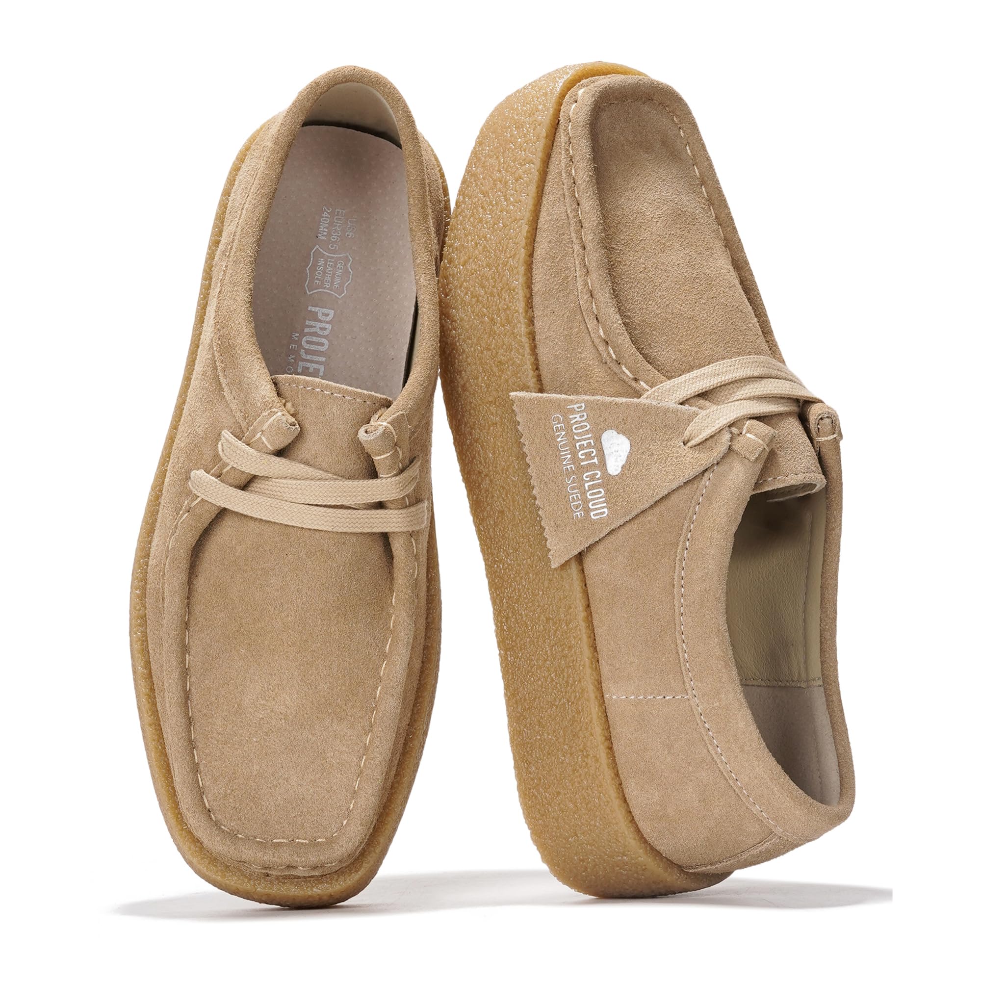 Project Cloud Women's | Stylish Oxford Shoes for Women | Genuine Leather | Memory Foam | Lightweight | Non-Slip - Wally Chunky - Image 11