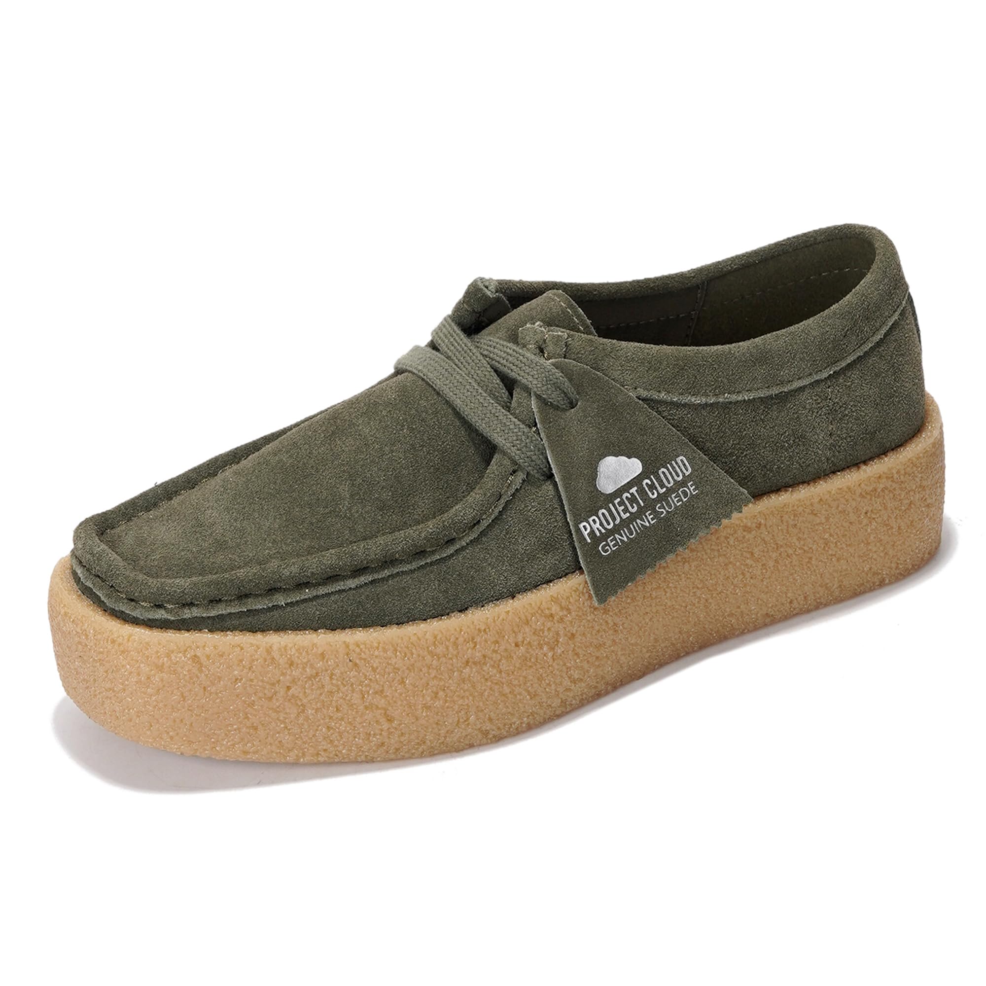 Project Cloud Women's | Stylish Oxford Shoes for Women | Genuine Leather | Memory Foam | Lightweight | Non-Slip - Wally Chunky - Image 17