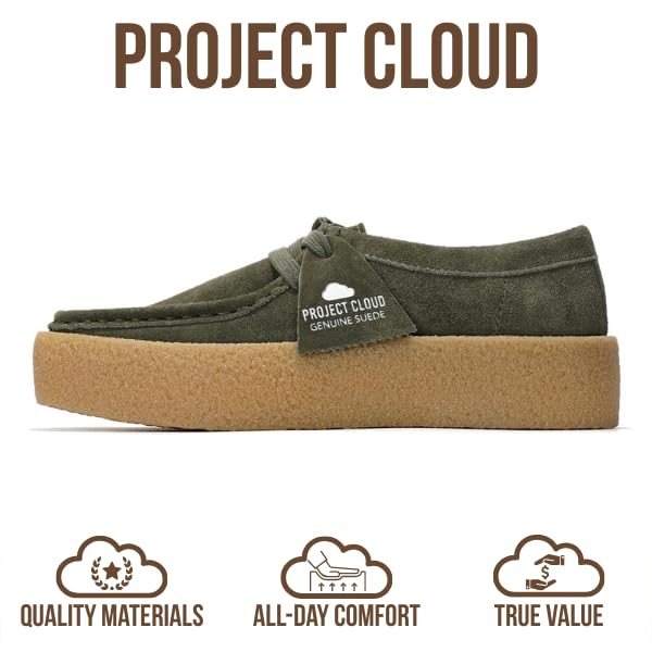 Project Cloud Women's | Stylish Oxford Shoes for Women | Genuine Leather | Memory Foam | Lightweight | Non-Slip - Wally Chunky - Image 19
