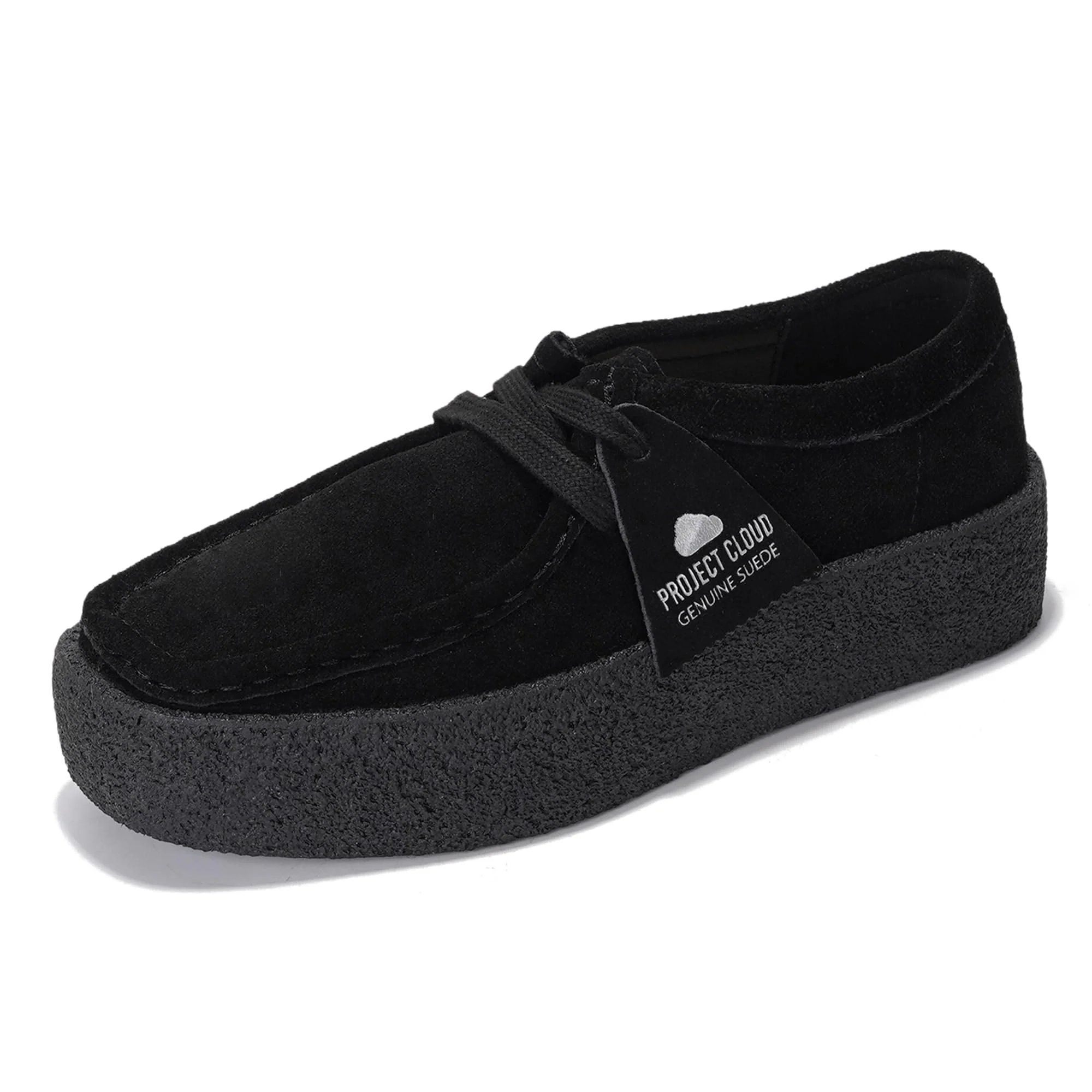 Project Cloud Women's | Stylish Oxford Shoes for Women | Genuine Leather | Memory Foam | Lightweight | Non-Slip - Wally Chunky - Image 4