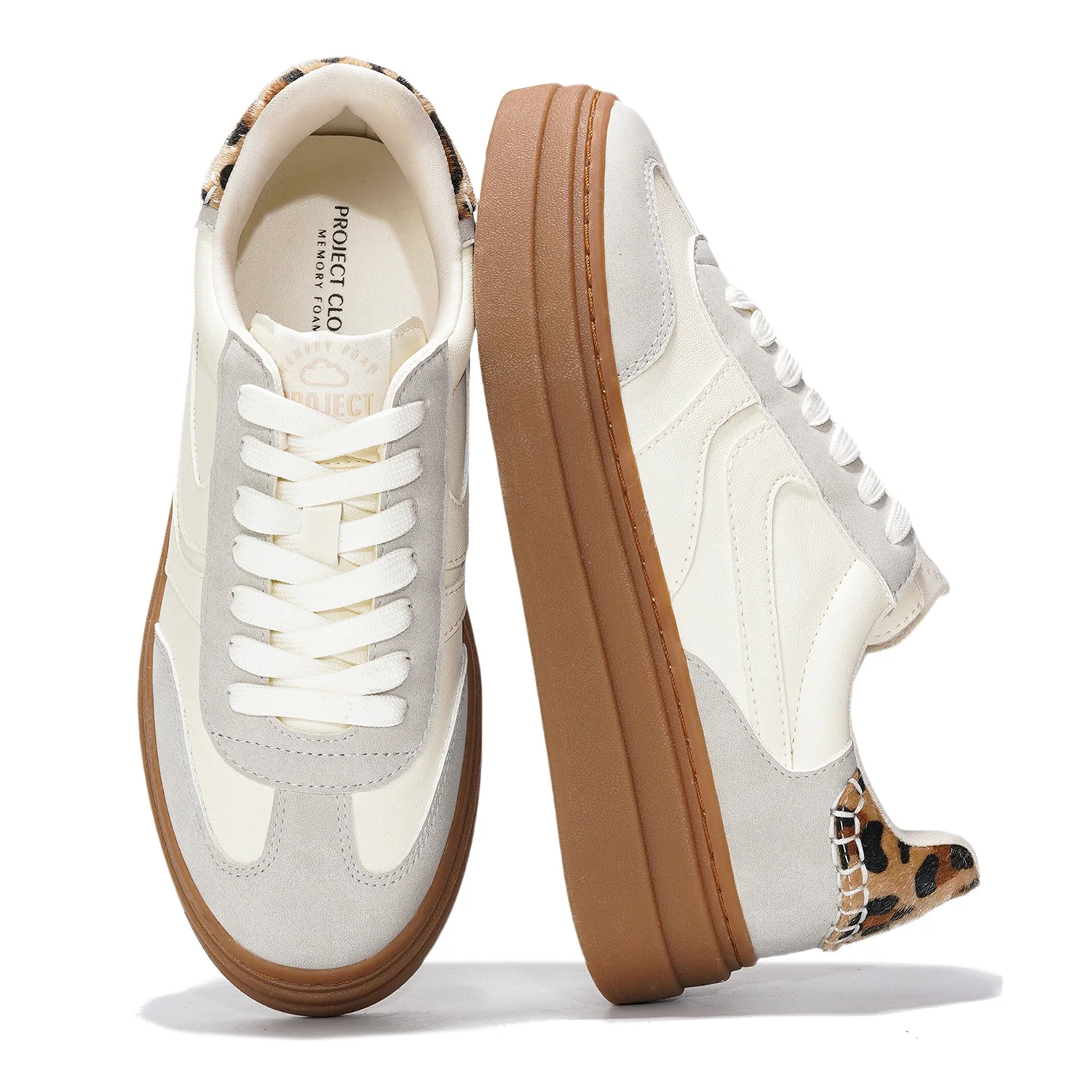 Project Cloud Women's | Platform Sneakers For Women | Memory Foam Insole | Lightweight | Non-Slip - Volley - Image 25