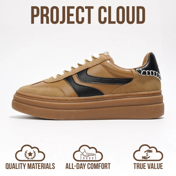 Project Cloud Women's | Platform Sneakers For Women | Memory Foam Insole | Lightweight | Non-Slip - Volley - Image 40