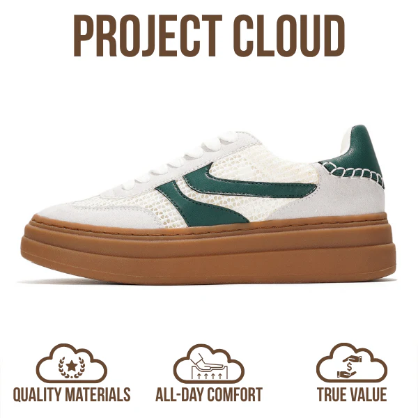 Project Cloud Women's | Platform Sneakers For Women | Memory Foam Insole | Lightweight | Non-Slip - Volley - Image 52