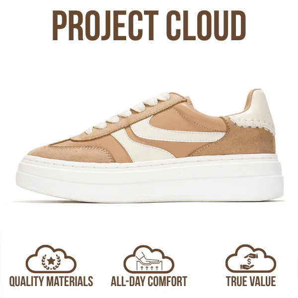 Project Cloud Women's | Platform Sneakers For Women | Memory Foam Insole | Lightweight | Non-Slip - Volley - Image 64