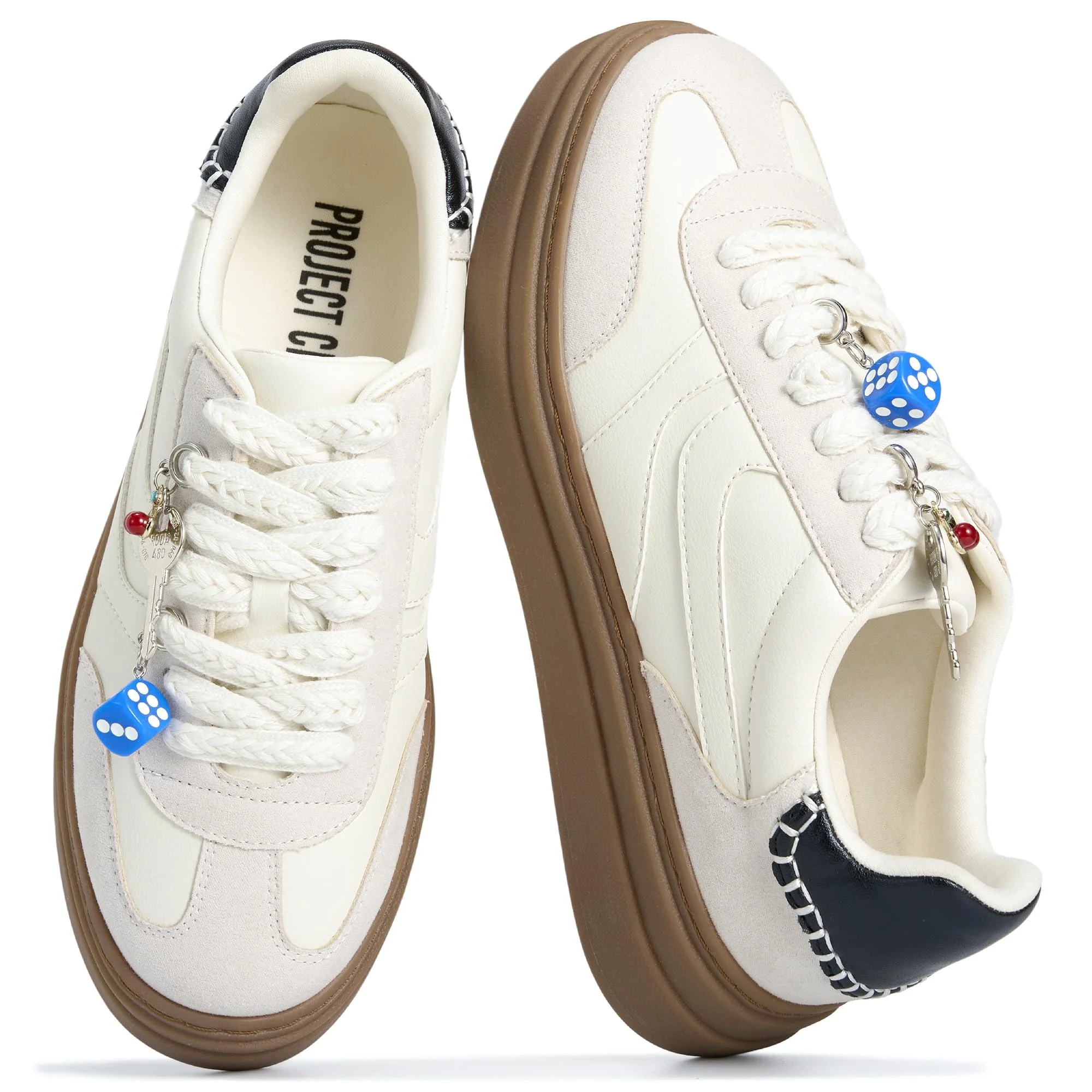 Project Cloud Women's | Platform Sneakers For Women | Memory Foam Insole | Lightweight | Non-Slip - Volley - Image 73