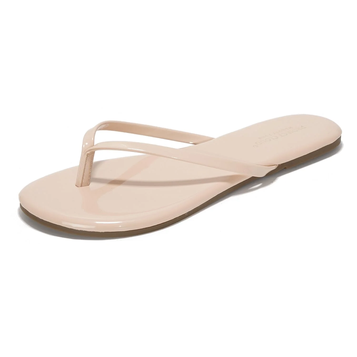 Project Cloud Women's | Eco-Leather Women Flip Flops | Memory Foam | Lightweight | Non-Slip - Foundations - Image 152