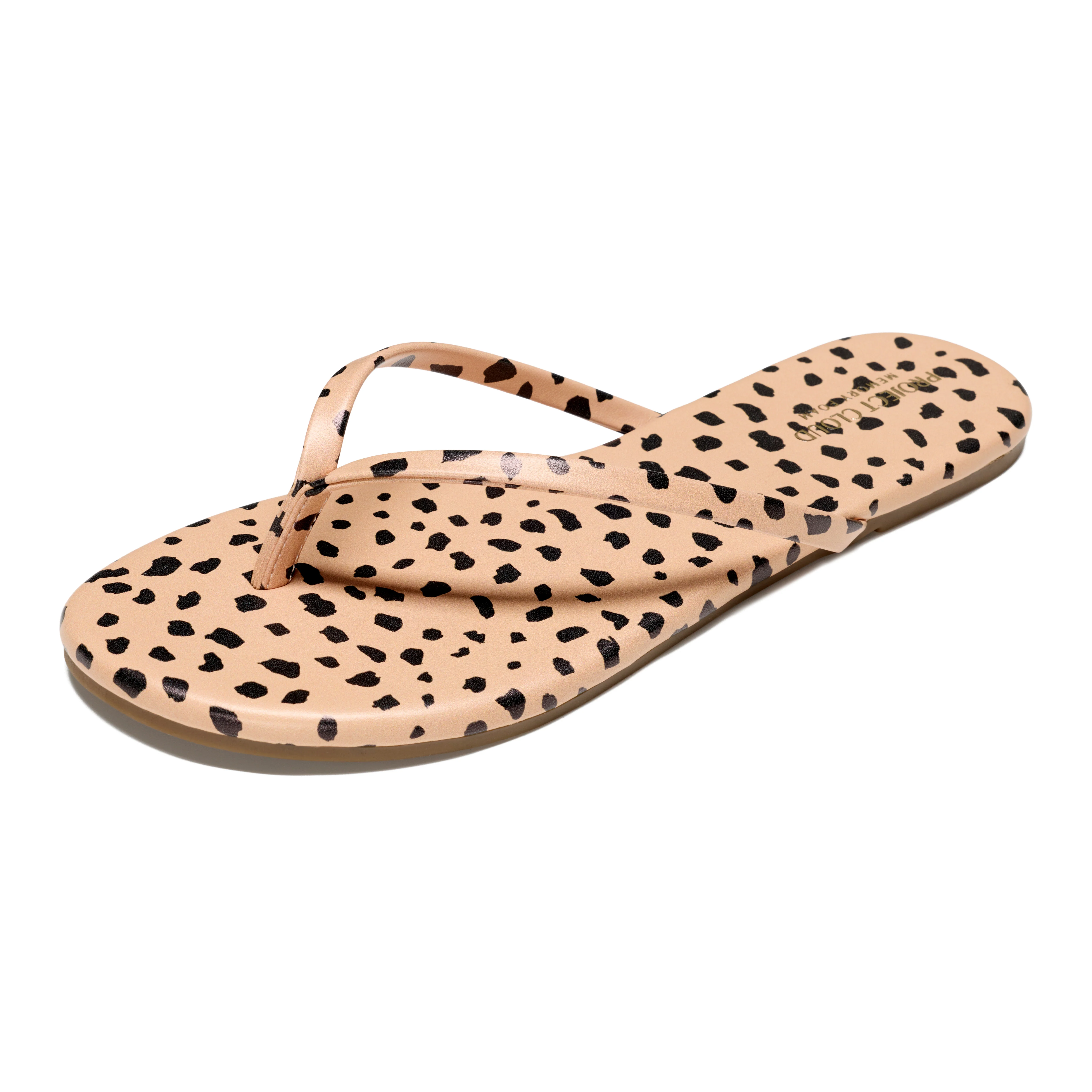 Project Cloud Women's | Eco-Leather Women Flip Flops | Memory Foam | Lightweight | Non-Slip - Foundations - Image 173