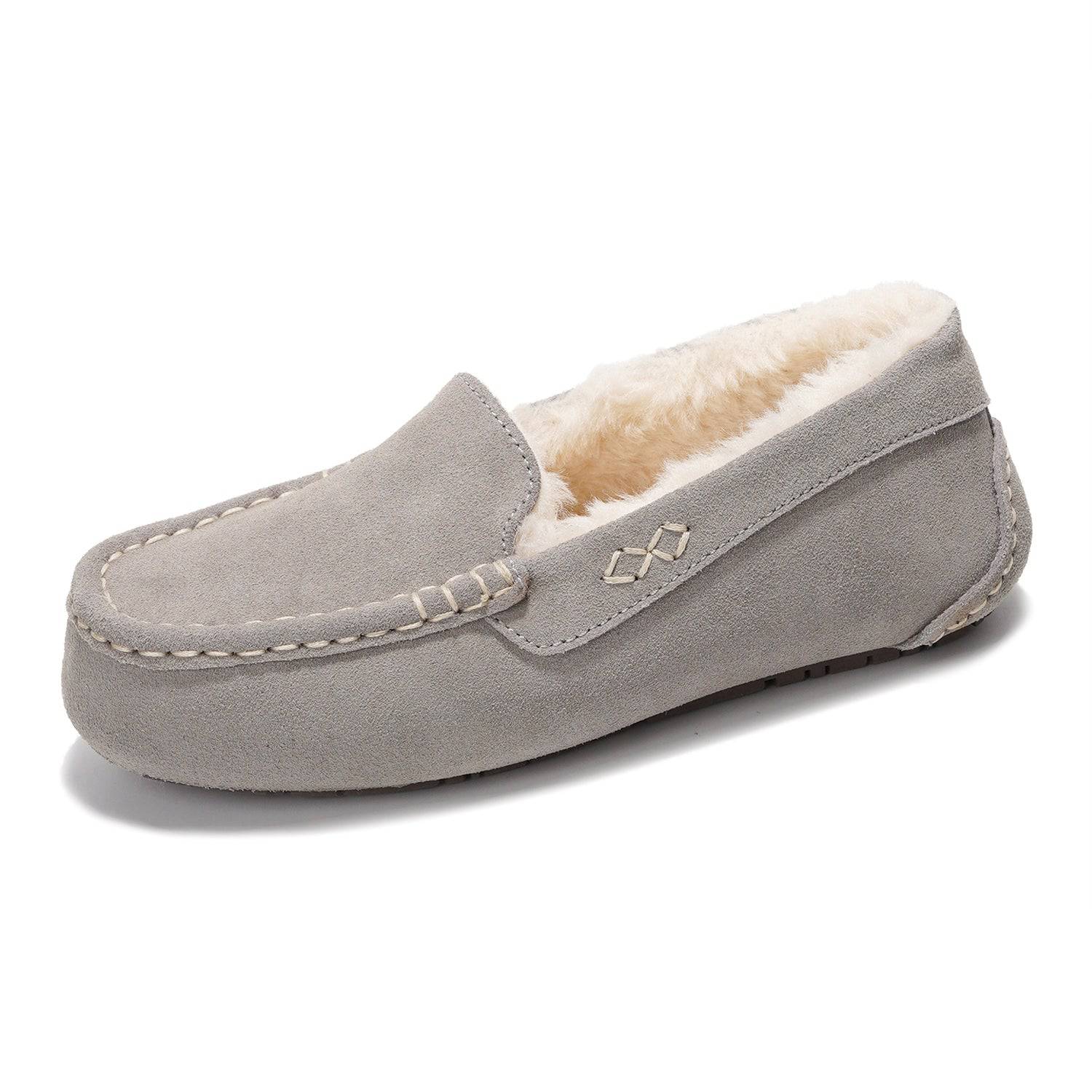 Project Cloud Women's | 100% Genuine Suede Loafers | Memory Foam | Lightweight | Non-Slip - Cathi - Image 17