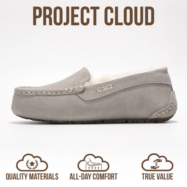 Project Cloud Women's | 100% Genuine Suede Loafers | Memory Foam | Lightweight | Non-Slip - Cathi - Image 18