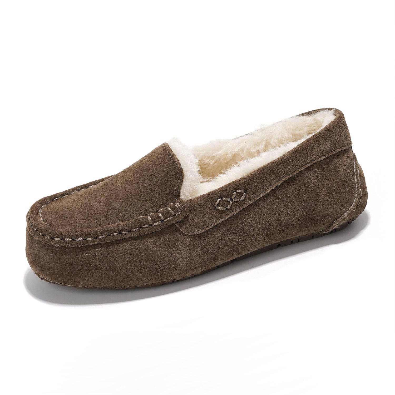 Project Cloud Women's | 100% Genuine Suede Loafers | Memory Foam | Lightweight | Non-Slip - Cathi - Image 22