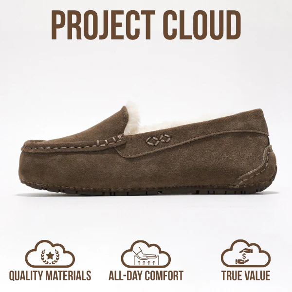 Project Cloud Women's | 100% Genuine Suede Loafers | Memory Foam | Lightweight | Non-Slip - Cathi - Image 23