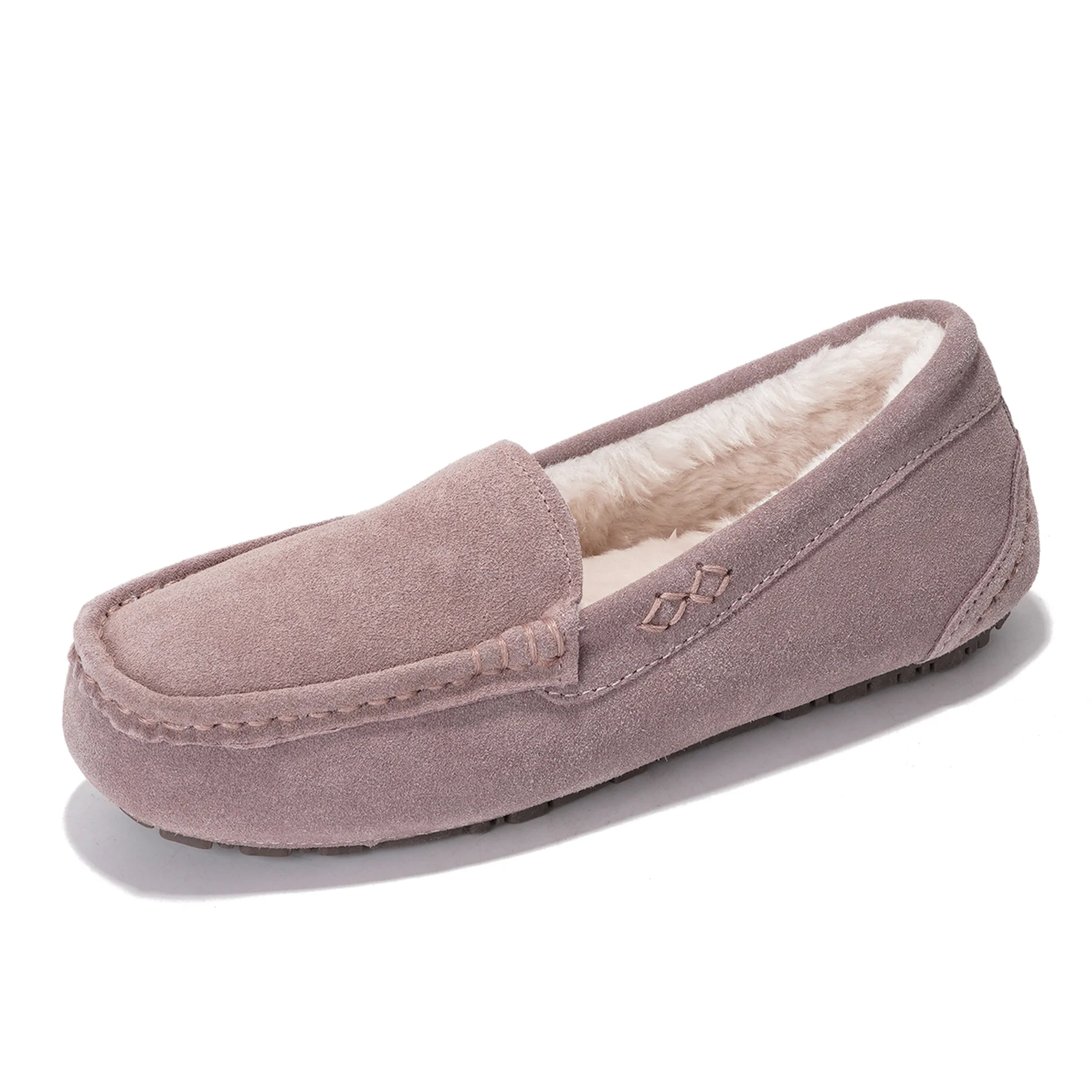 Project Cloud Women's | 100% Genuine Suede Loafers | Memory Foam | Lightweight | Non-Slip - Cathi - Image 27